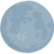 New Moon emoji on Messenger